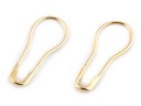 BEZPEČNOSTNÉ BEZPEČNOSTNÉ DEKORATÍVNE BEZPEČNOSTNÉ HRIEDELE - 22 MM - ZLATÉ