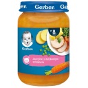 Gerber Večera pre deti Zelenina s jemným bravčovým bravčovým mäsom 8 m+ 190 g