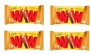 4x 47g WEDEL WW oblátka s arašidovým maslom