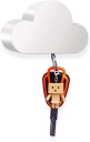 MAGNETICKÝ VEŠIAK NA KĽÚČE MAGNETICKÝ CLOUD