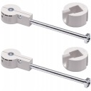 2x RÝCHLO L=150MM ITALIANA KONEKTOR NA DESKU SKRUTKA