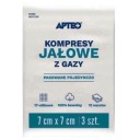 APTEO CARE Sterilné gázové obklady 7x7cm, 3 kusy