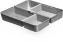STOLOVÝ ORGANIZÁTOR NÁDOBY 13x13 CM DO ZÁSUVKY ORGANIZÁTOR DO GARÁŽE