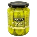 Rolnik Premium sladkokyslé sendvičové uhorky, 670g
