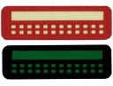 VELCRO NÁŠIVKA POLISH FLAG LASER RESET 25x80 M-TAC ČERVENÁ/FLUORESCENCE