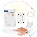 LED ŠKOLSKÁ STOLNÁ LAMPA NOČNÁ 3 REŽIMY USB BATÉRIOVÁ BEZDR