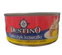 Kúsky tuniaka v marináde s rastlinným olejom a vodou Destino 170g