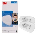 3M 5911 P1R prachový filter pre polomasku 6000 7500 Originál 2 ks.