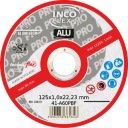 HLINÍKOVÉ KOTÚČE REZACIE 125x1,0 - INCO ALU PRO