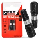 Nárazový bit Nárazové bity TX30 25mm | Nárazový bit pre skrutkovač 2 ks.