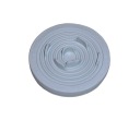 gumový priepust s prepážkou 50/57mm, 1 ks, sivý