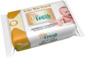 Fresh Baby vlhčené telové obrúsky s klipom, 72 kusov