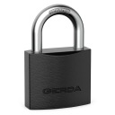 GERDA S 40 IRON LINE liatinový okovový visiaci zámok