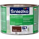 ŚNIEŻKA SUPERMÁLNA OLEJOFTALOVÁ FARBA HNEDÁ 0,4L