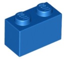 LEGO BEAM 1X2 MODRÁ Č. 3004 ZA 3 KUSY