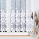 Žakárový záves z metra White, výška 150cm