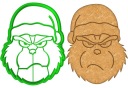 Formička na perník VIANOČNÉ VIANOCE Grinch 9cm
