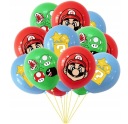Latexový balónik Super Mario 12 kusov Narodeniny