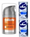GILLETTE BALZAM PO HOLENÍ + 2 ks GÉL NA HOLENIE