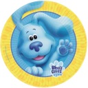 Papierové taniere Blue's Clues, 23 cm, 8 ks.