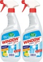 Window Plus Gold Drop čistič skla 750 ml x2