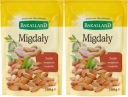 Bakalland celé mandle 100g x2