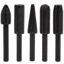 SHANK BILLS 5 kusov FRÉZA NA PILNÍK DREVA A KOV 6mm