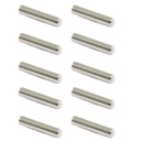NEODYMIOVÝ MAGNET STRIEBORNÝ VALEC MW2X10 N38 10 KS