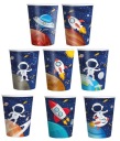 Papierové kelímky Space Planets, 8 kusov