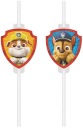 Paw Patrol 4 s papierové slamené trubičky na narodeniny