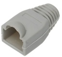 KRYT ZÁSTRČKY RJ-45 RJ45/WP*P10 - ŠEDÉ BALENIE 10 ks