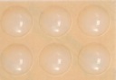 Okrúhle silikónové podložky 19mm 6 ks. 74914