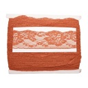 STABILNÁ ČIPKA 6cm ORANŽOVÁ 1m