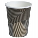 LINES jednorazové papierové poháre na kávu a čaj, 250 ml, 50 kusov