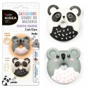 VONNÉ GUMY 2 ks panda koala KIDEA