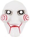 BIELA ​​HALLOWEENSKÁ MASKA ZO SKLADAČKY HOROROVÉHO FILMU