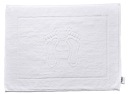 Biela hotelová noha 50x70 cm FROTTE koberec