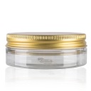 50ml PET plastová krabička so ZLATÝM ALU uzáverom