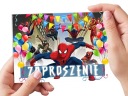 POZVÁNKA SPIDERMAN NA NARODENINY DIEŤAŤA + OBÁLKA ZDARMA