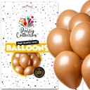 Pastelovo hnedé balóny veľké 36 cm dekorácie 50ks Premium Balónová sada