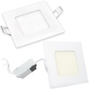MALÉ VÝKONNÉ STROPNÉ SVETLO ZÁPUSTNÉ NEUTRÁLNE BIELA ​​3W 230V DENNÉ SVETLO