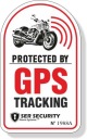 Nálepka na sledovanie GPS - SLEDOVANÉ VOZIDLO