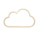 Drevená obruč, základňa macrame - Cloud, 24 cm