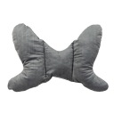 POHODLNÝ VELÚROVÝ VELUROVÝ CESTOVNÝ VANKÚŠ KOMFORTNÝ BOTTERFLY BabyUniverse 32x24cm