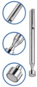 TELESKOPICKÝ MAGNETICKÝ UCHOVÁVAČ GULIČKOVÝ MAGNET 65 cm TELESKOPOVÝ MANIPULÁTOR