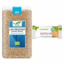 Hnedé ľanové bio ľanové semienka 1kg + sezamové semienka s xylitolom