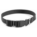 DINO Obojok PRE MALÉHO PSA ČIERNA PÁSKA 13mm/37cm