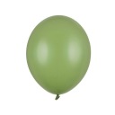 BALÓNY na SVADOBNÉ SVÄTÉ PRIJÍMANIE ROZMARÍN ZELENÝ 27cm 11 palcov 50 kusov