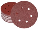 KOTÚČE BRÚSNEHO PAPIERA DIERKY NA VELCRO 150mm P40 50ks
