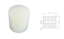 Rovný plastový valček bez ložísk, priemer 33mm, priemer 6mm